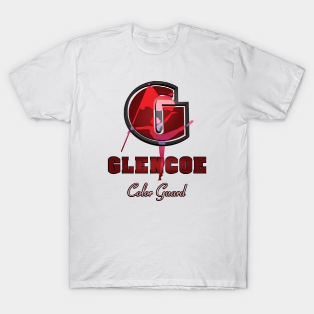 Color Guard (light color shirt) T-Shirt by GlencoeHSBCG